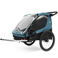 THULE Príves za bicykel double Courier Aegean blue