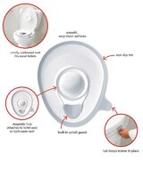 SKIP HOP Redukcia na WC s magnetickým držiakom 18m+