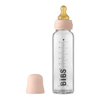 BIBS Fľaša sklenená Baby Bottle 225ml, Blush