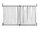 DREAMBABY Zábrana bezpečnostná Broadway 2-panelová extra široká 76-134,5 cm šedá