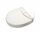 PETITE&MARS Napínacia plachta nepremokavá do oválnej postieľky Soft Dream Oval 84 x 50 White