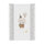 CEBA Podložka prebaľovacia 2-hranná s pevnou doskou (50x70) Ultra Light Birthday Bunny