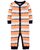 CARTER'S Overal bez nožičiek na cvoky Sleep and Play Orange Stripes chlapec 6 m, vel. 68