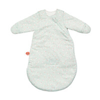 NATTOU Vak spací bavlnený s rukávmi na zips TOG 2, 0-3 m, 60 cm Mila, Zoe & Lana