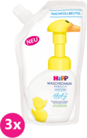3x HiPP Babysanft Pena na umývanie - náhradná náplň 250 ml