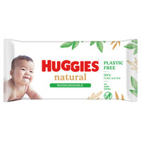 HUGGIES® Obrúsky vlhčené Biodegradable 48 ks