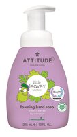ATTITUDE Detské penivé mydlo na ruky Little Leaves s vôňou vanilky a hrušky, 295 ml