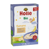 HOLLE BIO Kaša mliečna banánová pre deti od 6. mesiaca, 250 g