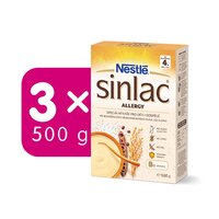 3x NESTLÉ Nemliečná kaša Sinlac Allergy 500 g