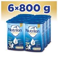 6x NUTRILON 3 Vanilla batoľacie mlieko 800 g, 12+
