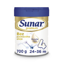 SUNAR Premium 4 Mlieko dojčenské 700 g