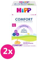 2x HiPP Comfort Špeciálna dojčenská výživa od narodenia, 600 g