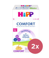 2x HiPP Comfort Špeciálna dojčenská výživa od narodenia, 600 g