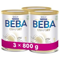 3x BEBA COMFORT 1 HM-O 800 g - Počiatočné dojčenské mlieko
