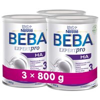 3x BEBA EXPERTpro HA 3, 800 g - Batoľacie mlieko