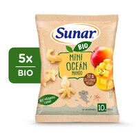 5x SUNAR BIO Chrumky Mini oceán mango 18g