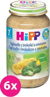 6x HiPP BIO Cestoviny so zeleninou a smotanou (220 g) - zeleninový príkrm