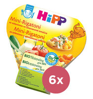 6x HiPP BIO Mini Rigatoni so zeleninou v smotanovej omáčke 250 g