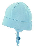 STERNTALER Čiapka na zaviazanie organická bavlna light blue chlapec 37 cm- 2-3 m