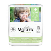 MOLTEX Pure&Nature Plienky jednorazové 4 Maxi (7-14 kg) 29 ks
