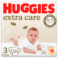 HUGGIES® Extra Care plienky jednorazové 3 (6-10 kg) 144 ks