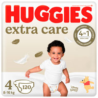 HUGGIES® Extra Care plienky jednorazové 4 (8-14 kg) 120 ks