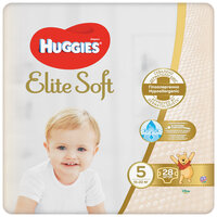 HUGGIES® Plienky jednorázové Elite Soft veľ. 5 28 ks