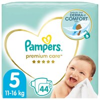 PAMPERS Premium Care Plienky jednorazové 5 (11-16 kg) 44 ks