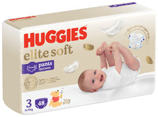 HUGGIES® Elite Soft Pants Nohavičky plienkové jednorázové 3 (6-11 kg) 48 ks