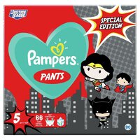PAMPERS Pants Nohavičky plienkové jednorazové 5 (12-17 kg) 66 ks - Warner Bros LTD
