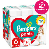 PAMPERS Pants nohavičky plienkové 6 (96 ks) 14-19 kg
