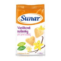 SUNAR Sušienky vanilkové 175 g