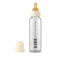 BIBS Fľaša sklenená Baby Bottle 225ml, Ivory