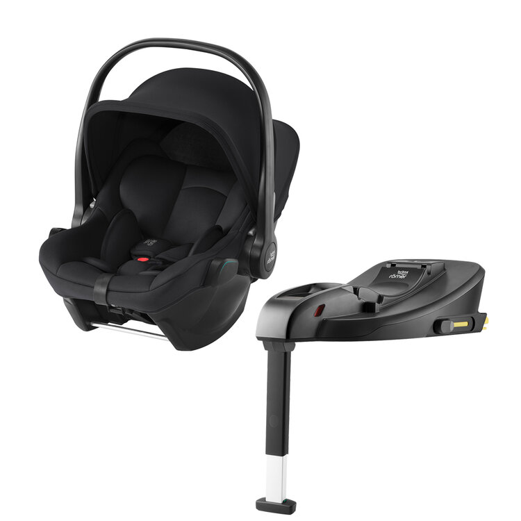 BRITAY RÖMER Autosedačka set Baby-Safe Core + Základna Baby-Safe Core Space Black