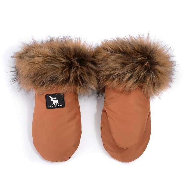 COTTONMOOSE Set zimný fusak, rukavice a rukávník Moose Yukon Amber