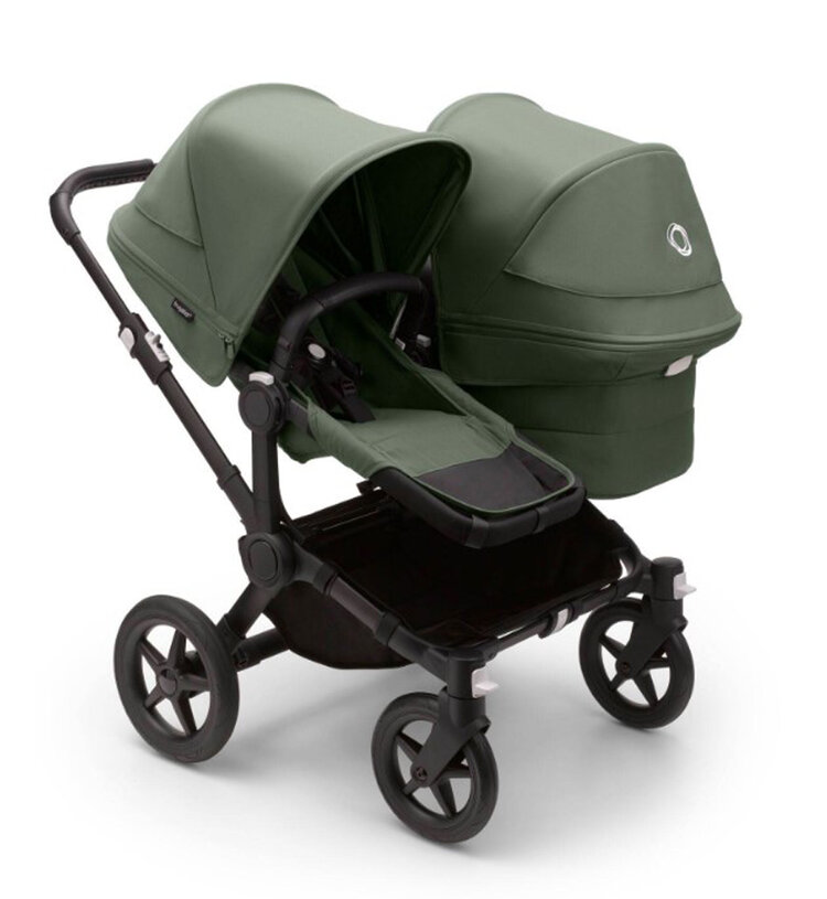 BUGABOO Donkey 5 set pre druhé dieťa complete Forest green-Forest green