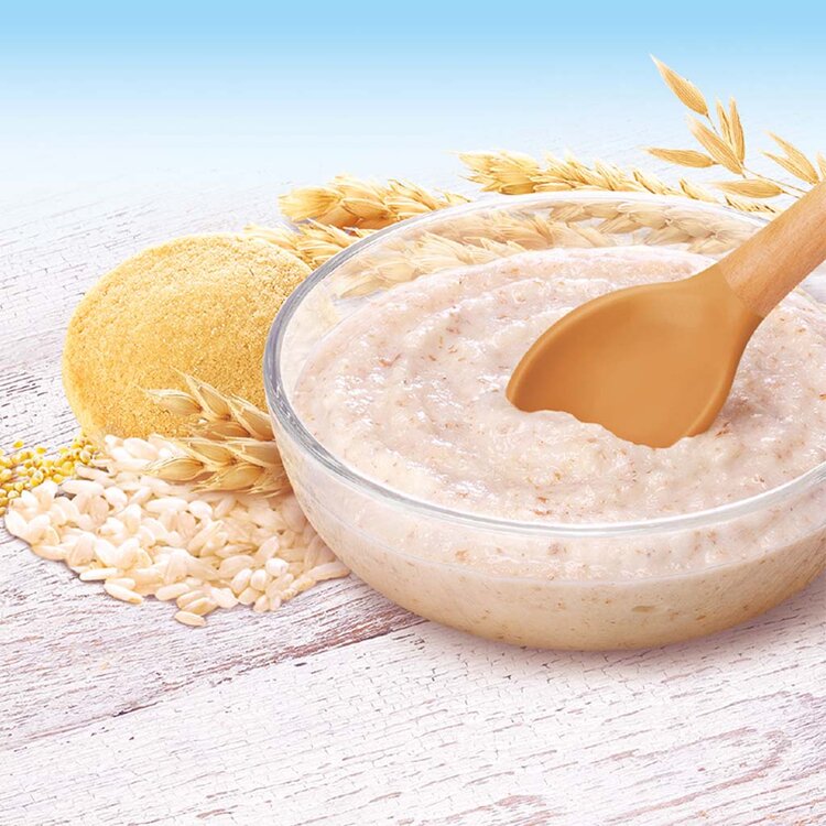 NUTRILON Pronutra piškótová mliečna kaša so 7 druhmi obilnín od uk. 8. mesiaca 225 g