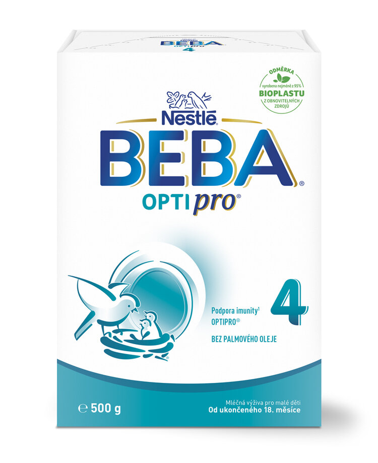 6x BEBA OPTIPRO® 4 Mlieko batoľacie, 500 g​