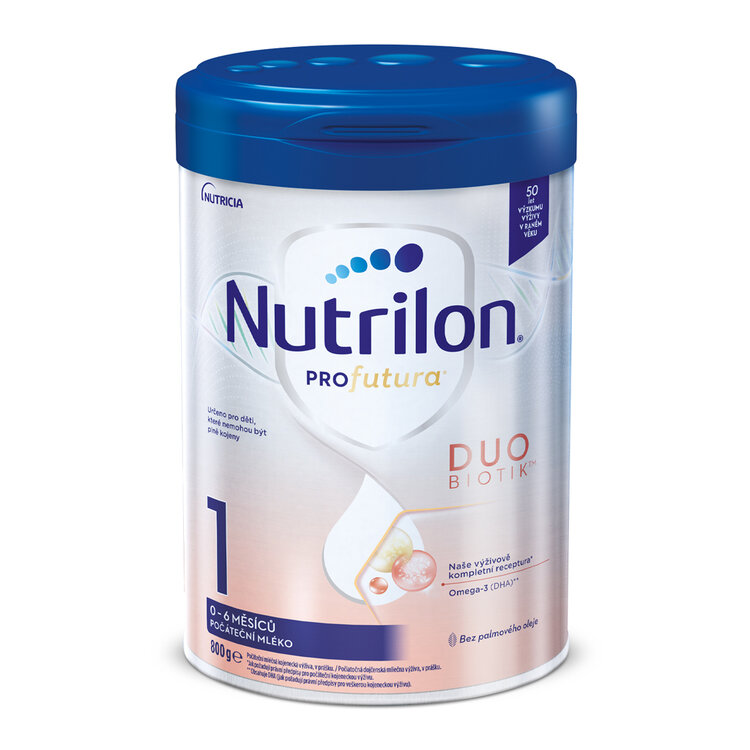 NUTRILON® Mlieko počiatočné Profutura® DUOBIOTIK™ 1 od narodenia 4x800 g