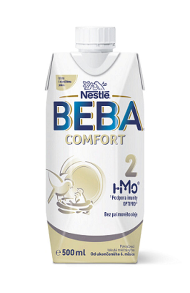 3x BEBA COMFORT 2 HM-O Tekutá 500ml - Pokračovacia dojčenské mlieko