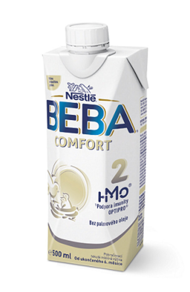 3x BEBA COMFORT 2 HM-O Tekutá 500ml - Pokračovacia dojčenské mlieko