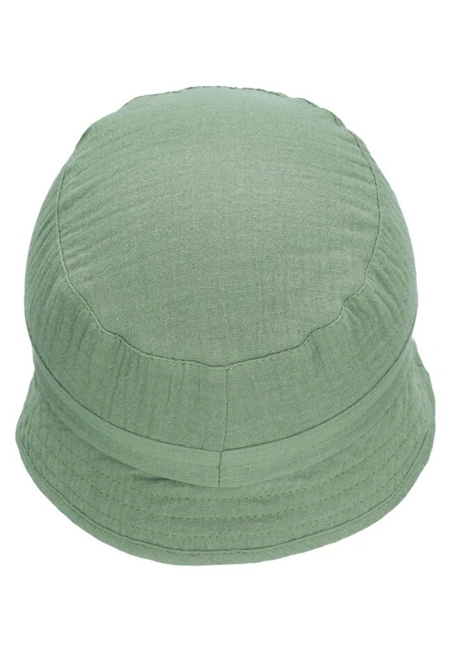 STERNTALER Klobúk bavlnený mušelín (organický) UV 50+ green chlapec-45 cm-6-9 m