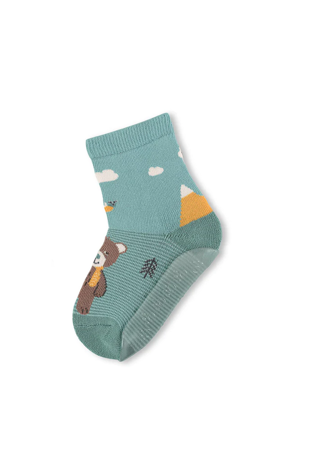 STERNTALER Ponožky ABS light turquoise-vel.18/5-9m