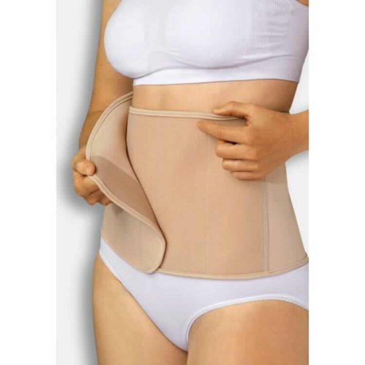 CARRIWELL Pás po pôrode sťahovací Belly Binder Organic telový L/XL