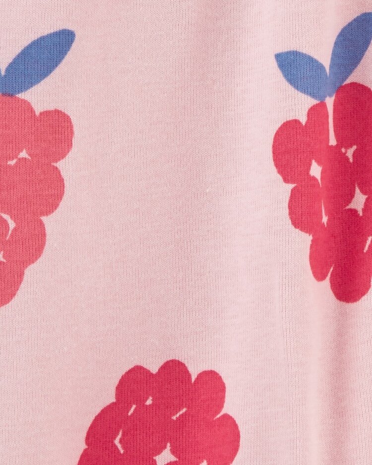 CARTER'S Overal letný krátky rukáv Pink Raspberry dievča 3m