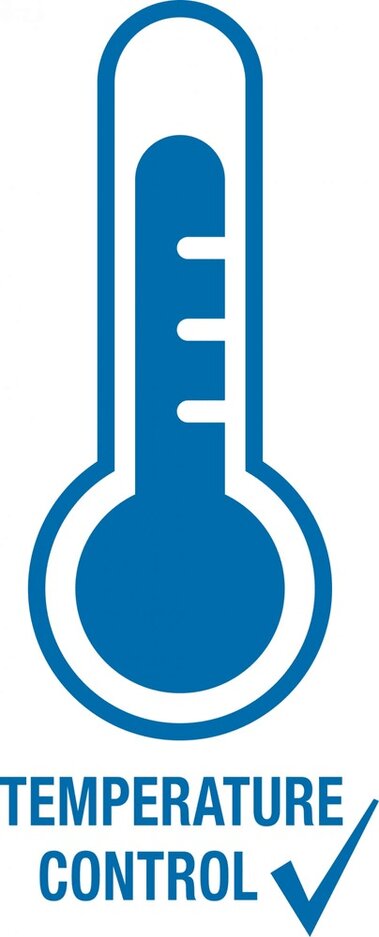 NUK FC+ fľaša s kontrolou teploty 300 ml - modrá