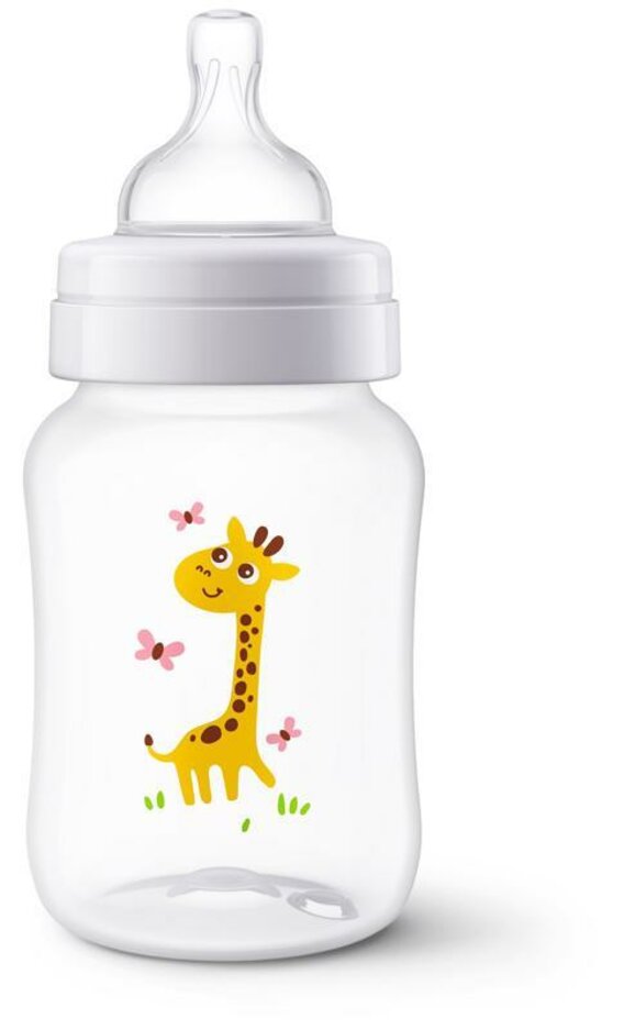 Philips AVENT Fľaša 260 ml Antikolik žirafa