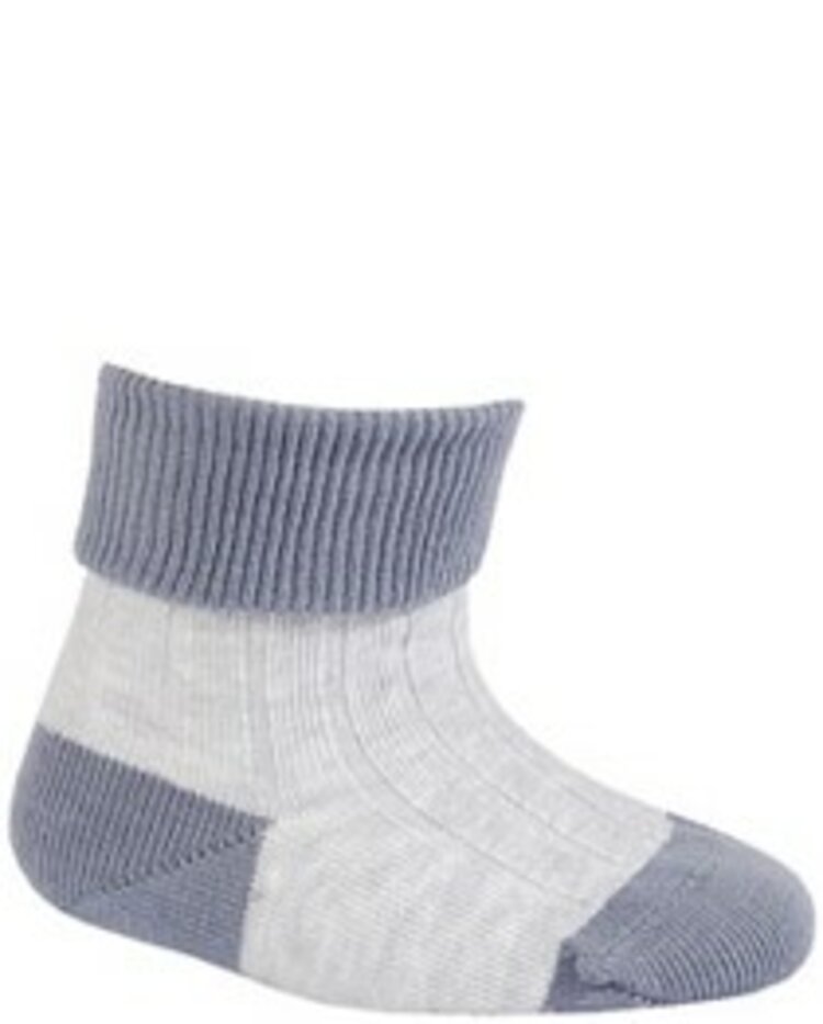 WOLA Ponožky dojčenské bavlnené neutrál Grey 18-20